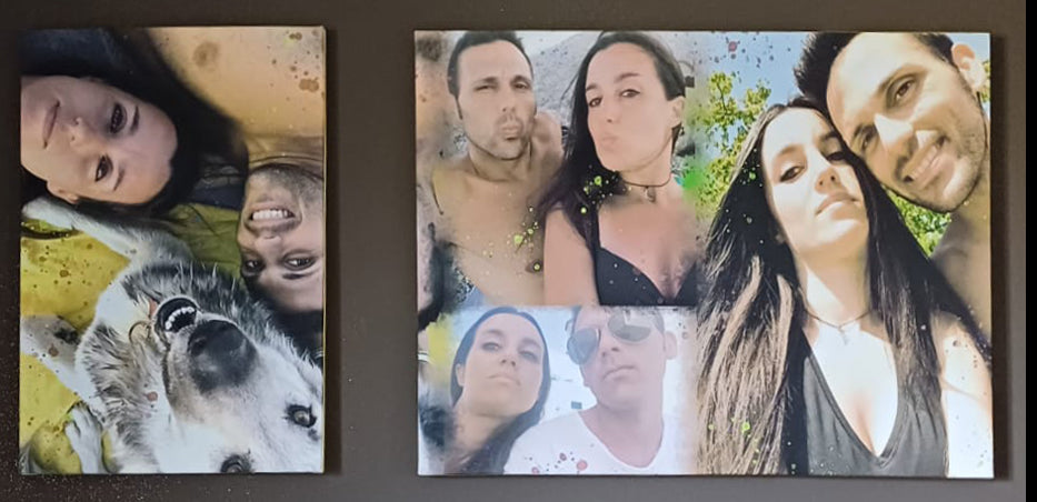 Trasforma i tuoi ricordi in un'opera d'arte con i nostri quadri su tela personalizzati!