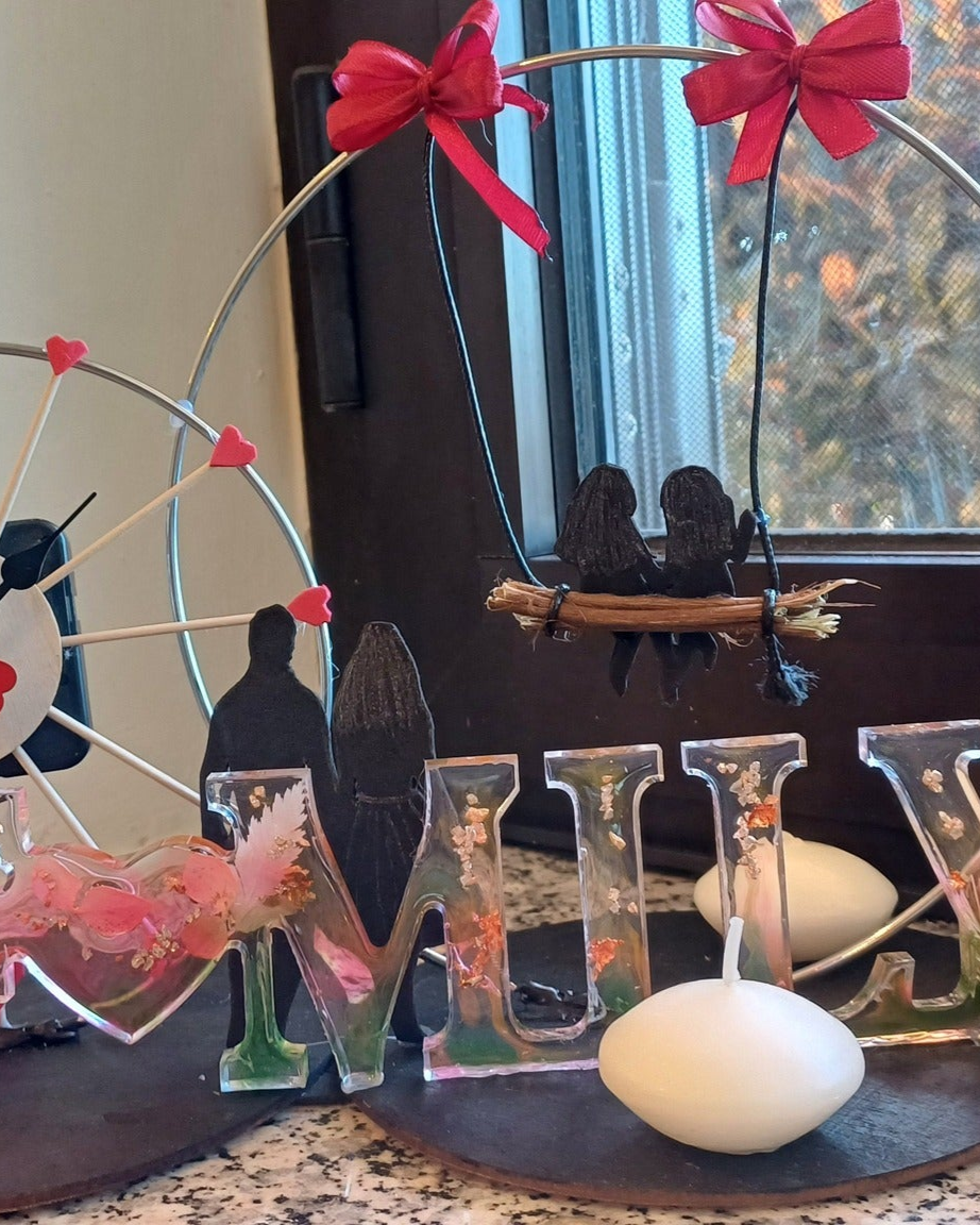 Centrotavola e Orologio "Magia di Famiglia"