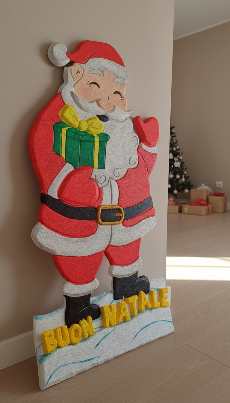 Decorazioni artigianali intagliate a mano