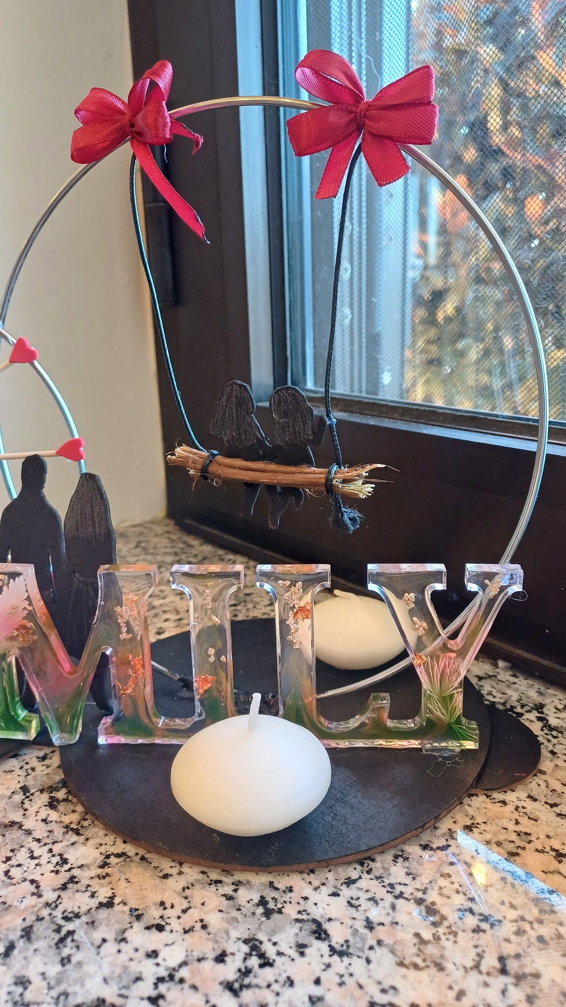 Centrotavola e Orologio "Magia di Famiglia"