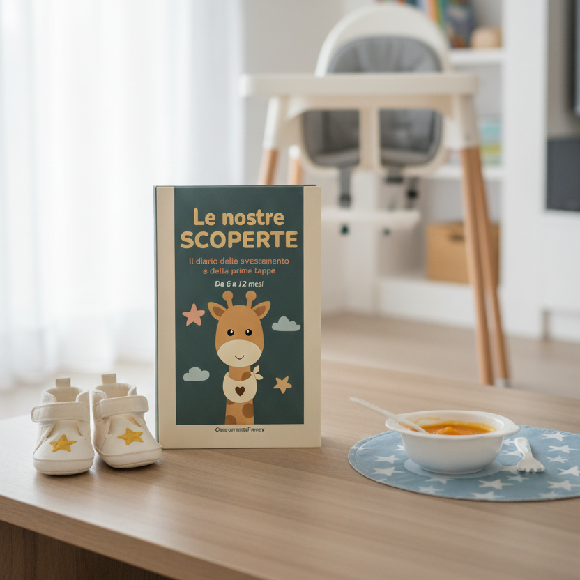 Le nostre SCOPERTE - Diario dello Svezzamento e Prime Tappe (6-12 mesi)