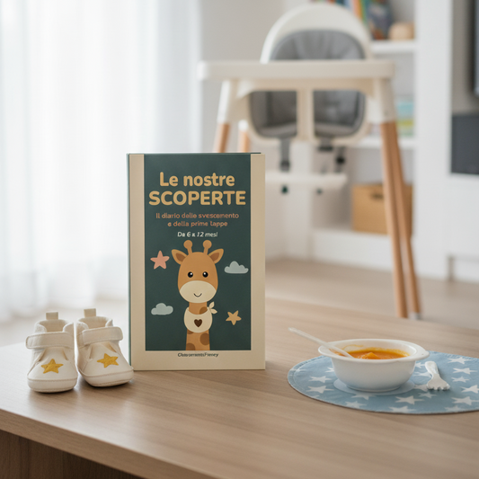 Le nostre SCOPERTE - Diario dello Svezzamento e Prime Tappe (6-12 mesi)