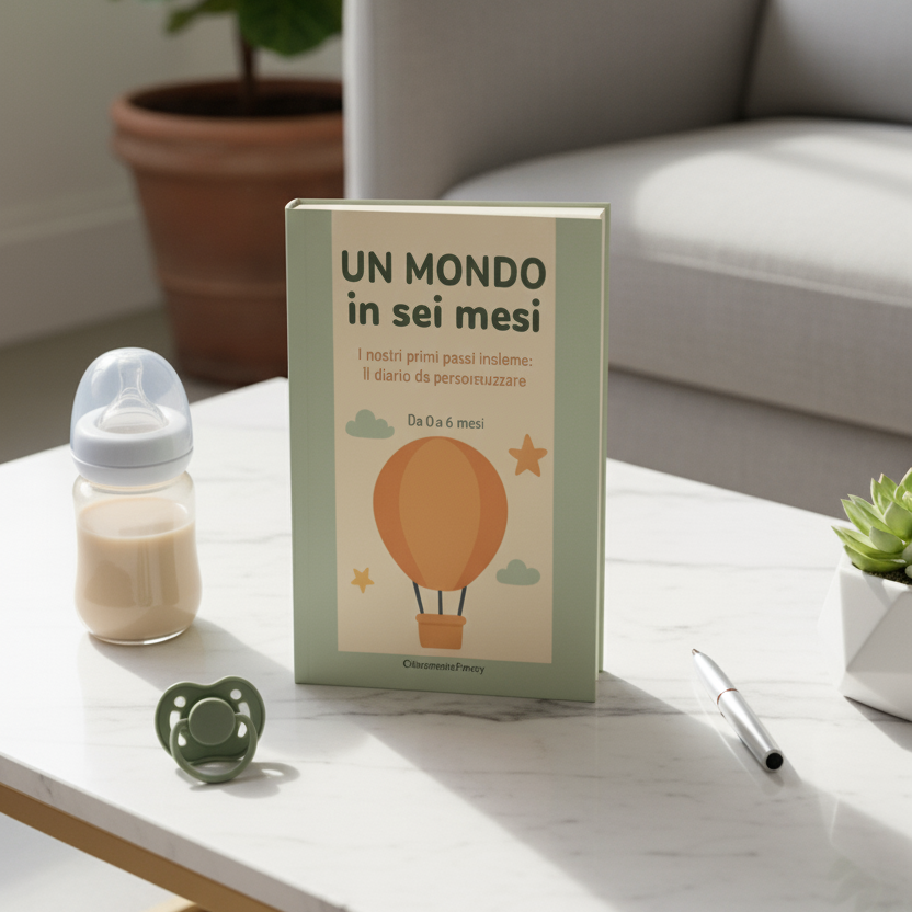 UN MONDO in sei mesi - Diario dei Primi 6 Mesi del Neonato