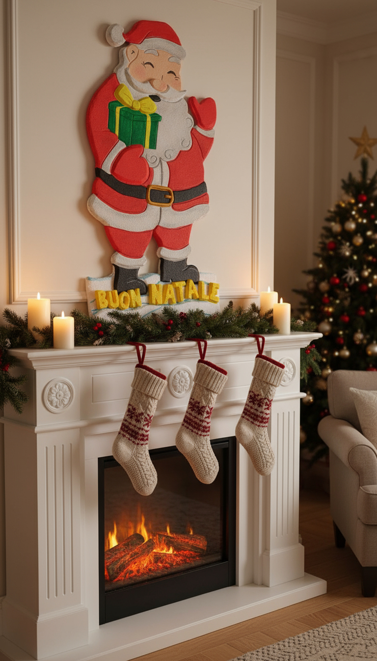 Babbo Natale decorativo