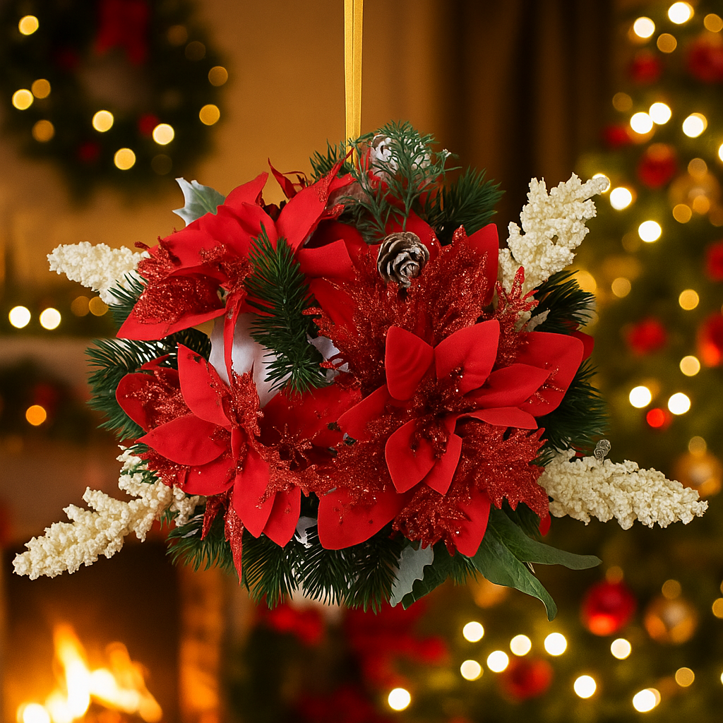 Decorazione Sospesa Natalizia Personalizzabile - 12 cm