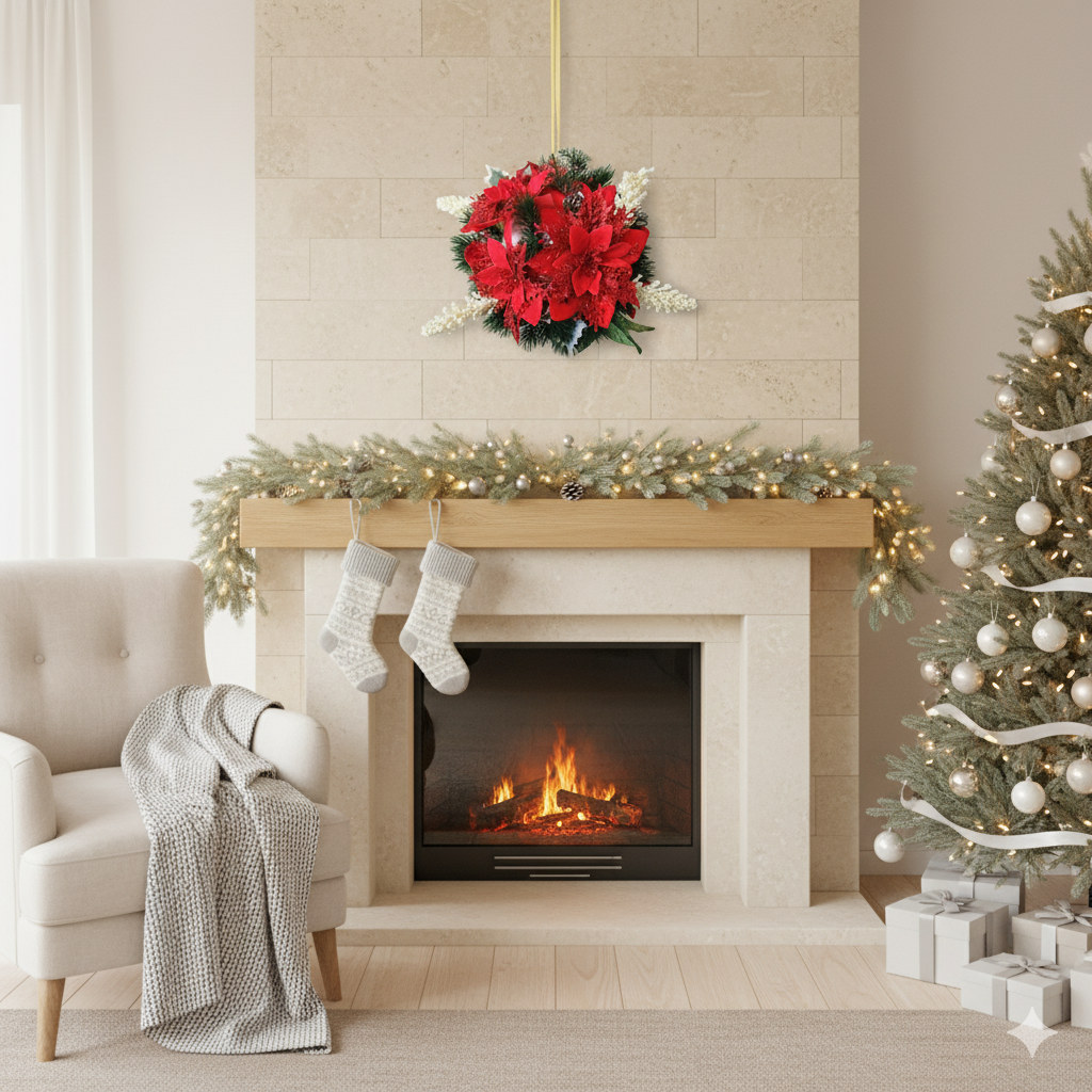 Decorazione Sospesa Natalizia Personalizzabile - 12 cm